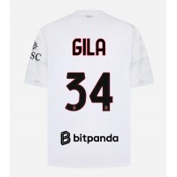 AC Milan Mario Gila #34 Vieraspaita 2026-27 Lyhythihainen